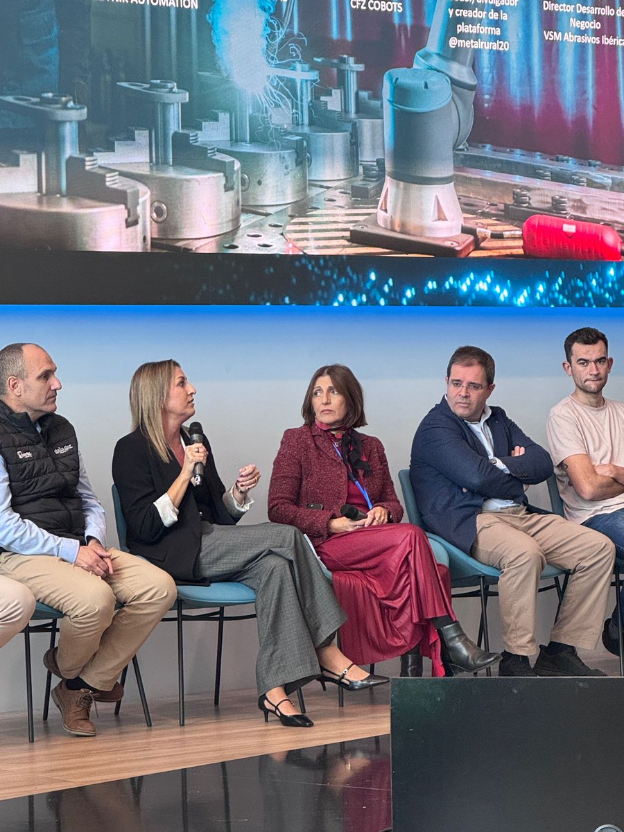 RobotnikRobots's tweet image. Hablamos de robótica colaborativa para la industria del metal. RB-KAIROS+: robotnik.eu/es/productos/r…
#WeAreCobots #Valencia #Robótica