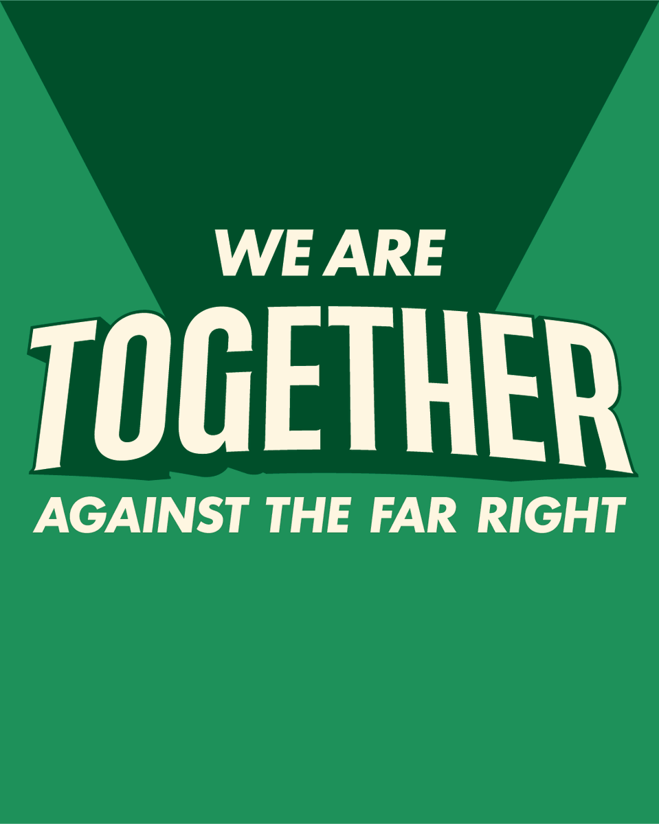 POAUnion's tweet photo. #TOGETHER we can unite against the far right. Join us: https://t.co/0nZRyo1usw https://t.co/b8rPrndGOb