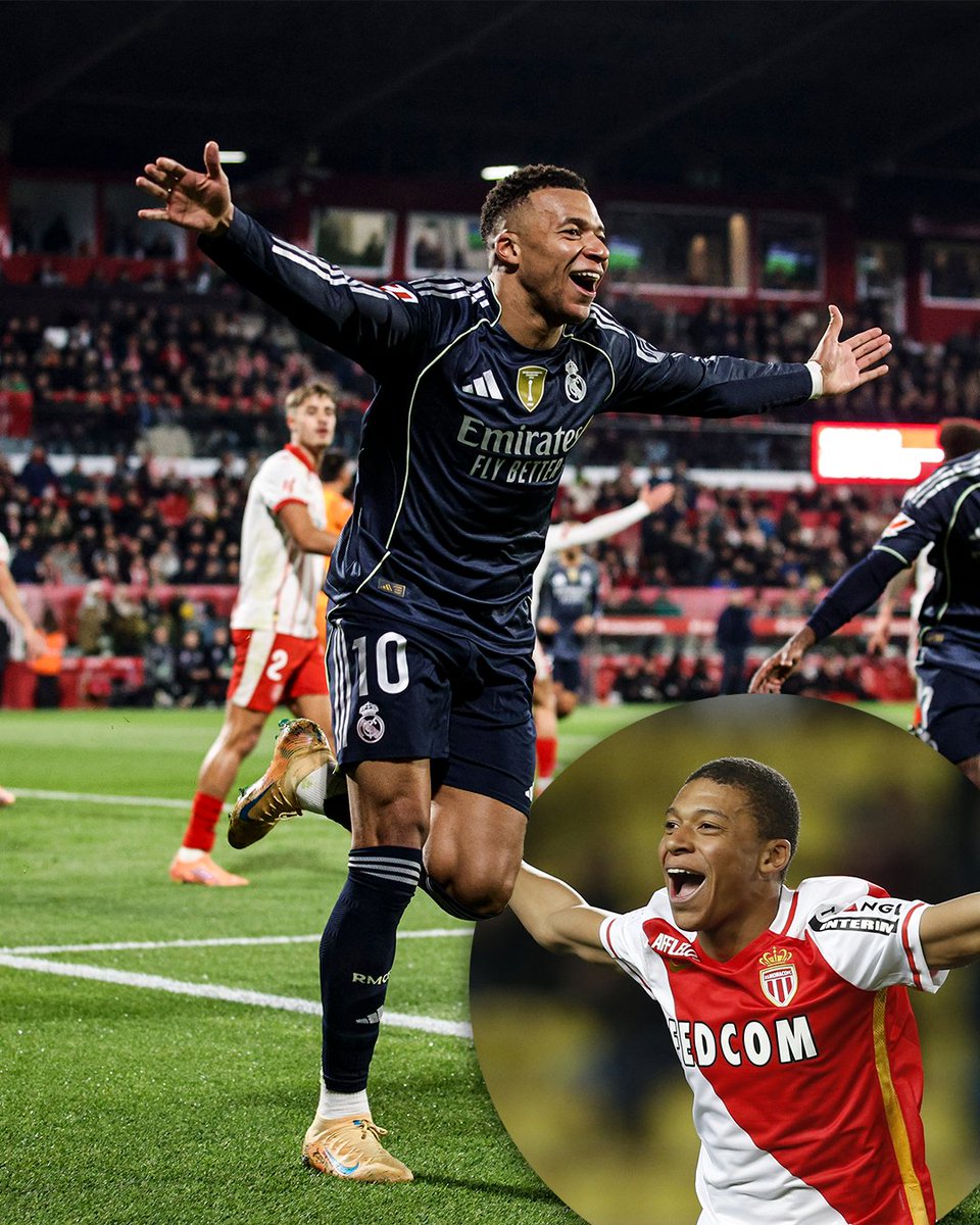 footballontnt's tweet image. 🔙 On this day 10 years ago, Kylian Mbappe made his senior football debut. Since then his stats are crazy 🤯

👕 555 games
⚽️ 412 goals
🅰️ 191 assists
🏆 7x Ligue 1 titles
🌎 1x World Cup