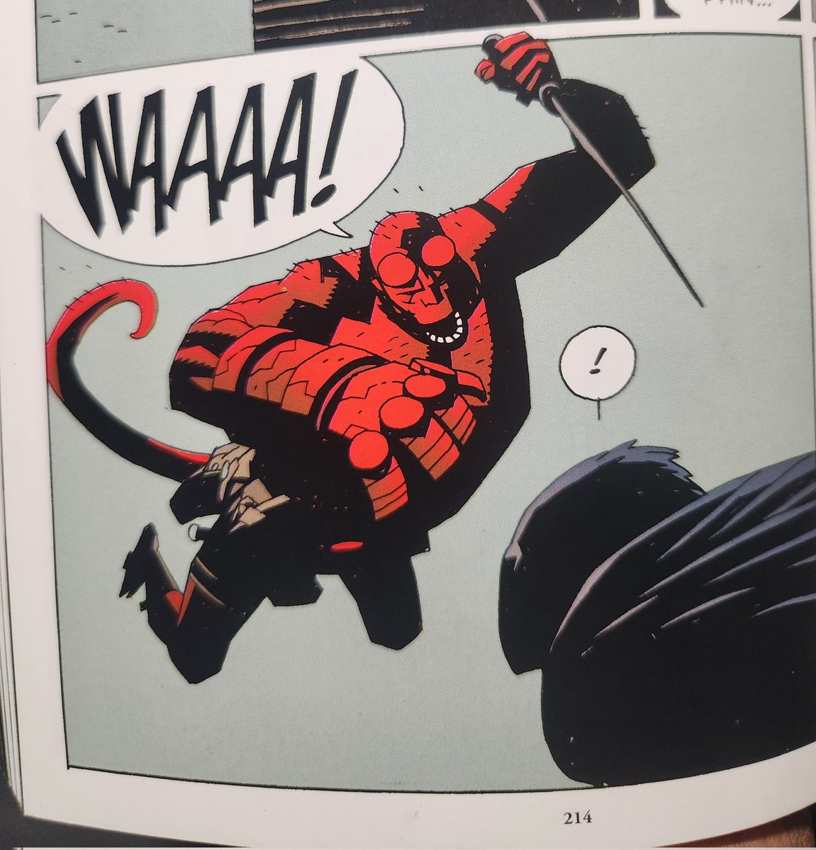 Kuencil_'s tweet image. Redrawing this!

Also I decided imma do 4 more Hellboy -&amp;gt; Hellgirl Redraws.
It&apos;ll be a sort of HELLGIRL week. 

After that I&apos;ll probably draw her here and there. So send some of your favorite panels and I MIGHT redraw em. Thank you for all the support. It&apos;s greatly appreciated.