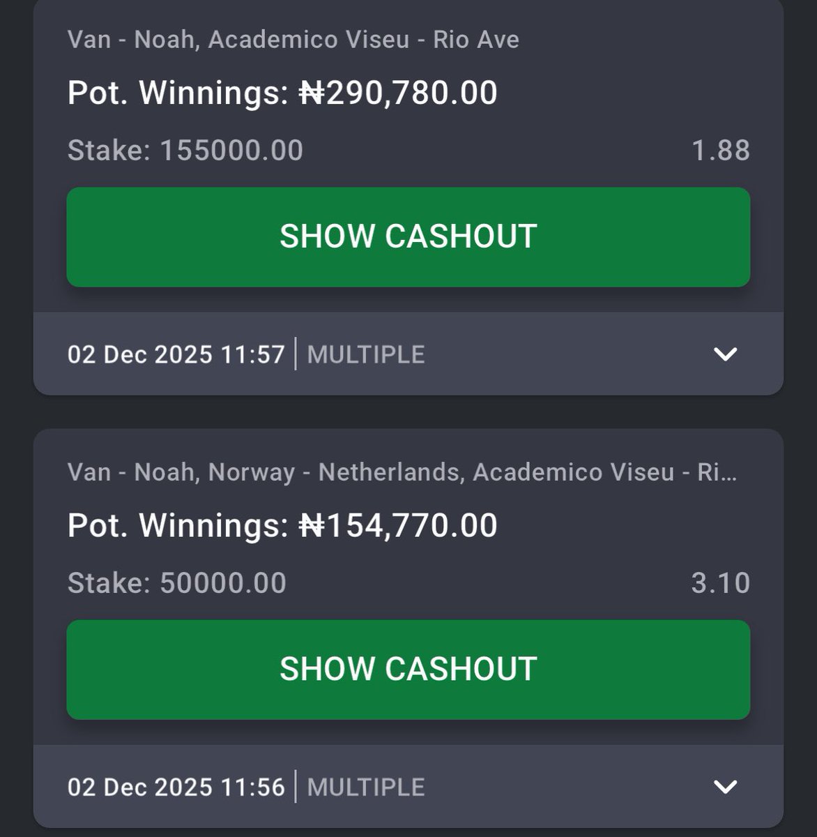 Ajebopunter's tweet image. TODAY TIPS  ON BET9JA

3Odds 👉 3R9WFDS 
2Odds 👉 3R9WG97

Remember to always Bet Responsibly 🔞 #Bet9jaCode