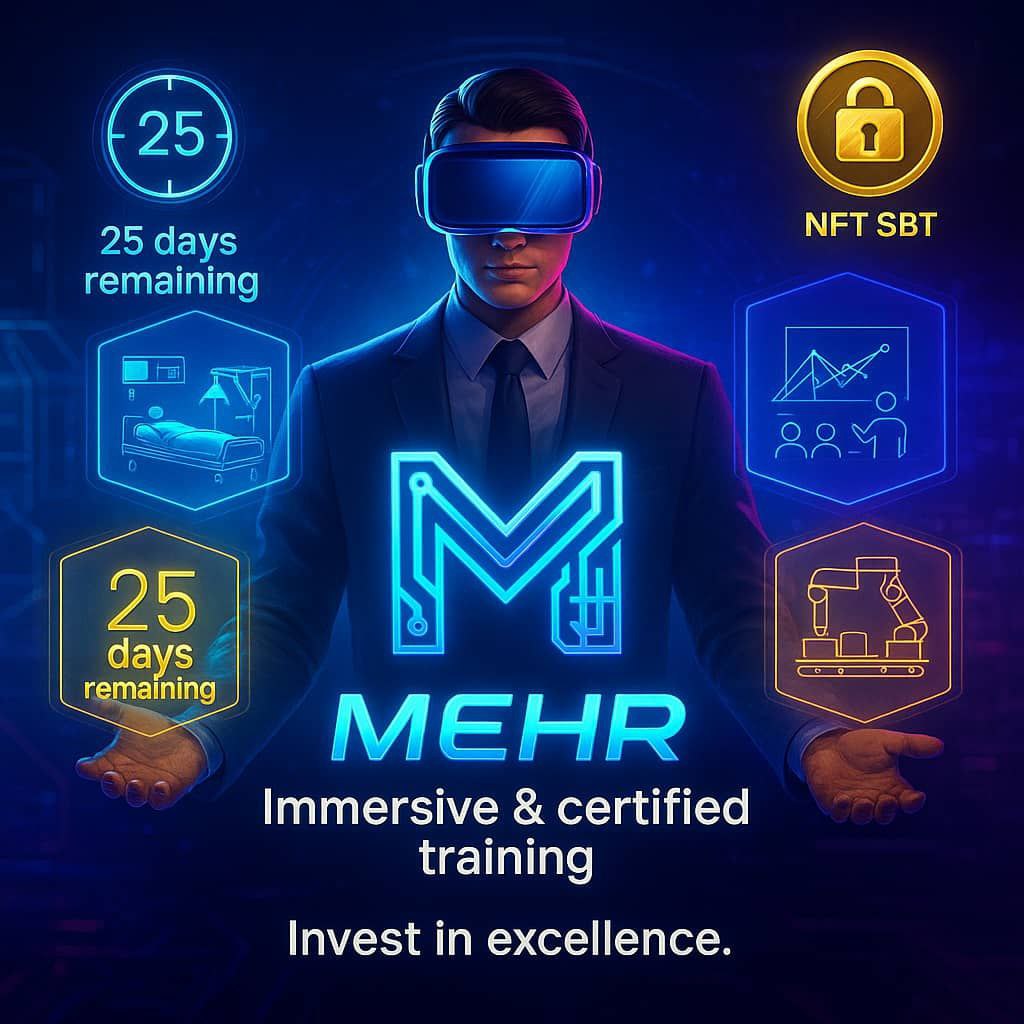 IMusad1790067's tweet image. 🔹💊 Step beyond classrooms join Mehr Professional Mastery in the Metaverse. Learn, connect &amp;amp; grow in a fully virtual space. Are you ready to master your future? 🧠🌍

sidrastart.com/project/8c60c4…

 #MetaverseLearning #FutureOfWork #Skills
