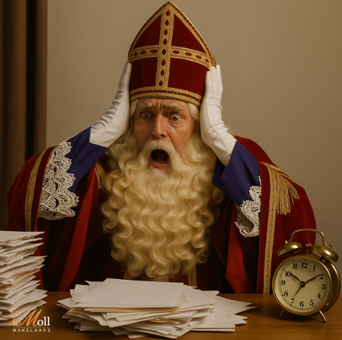 Laatste kans om mee te doen!

Sinterklaas maakt binnenkort zijn keuze. Vindt u dat uw eigen woning perfect aansluit bij zijn wensen – én die van Ozosnel?

Plaats een Facebook- of Instagrampost of maak een story met een foto van uw eigen woning en tag Moll Makelaars.