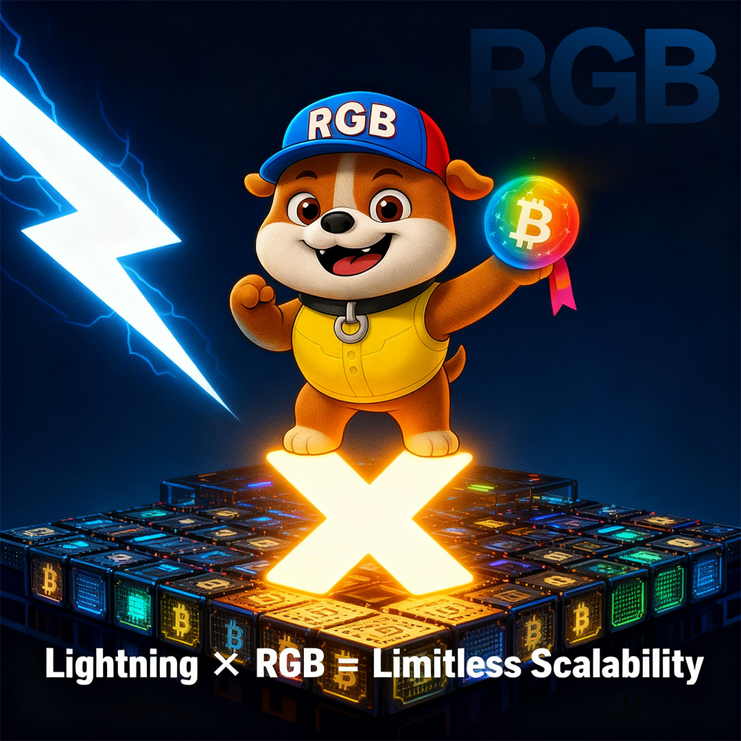 RgbDoge's tweet image. ⚡️ Lightning brings speed
🌈 RGB brings programmability

Together, Bitcoin gains:
✔️ Millisecond payments
✔️ Low-cost asset issuance
✔️ Unlimited application scalability
✔️ True Layer2 capability

This is the foundation RGBDOGE is built upon.

#LightningNetwork #RGBprotocol…