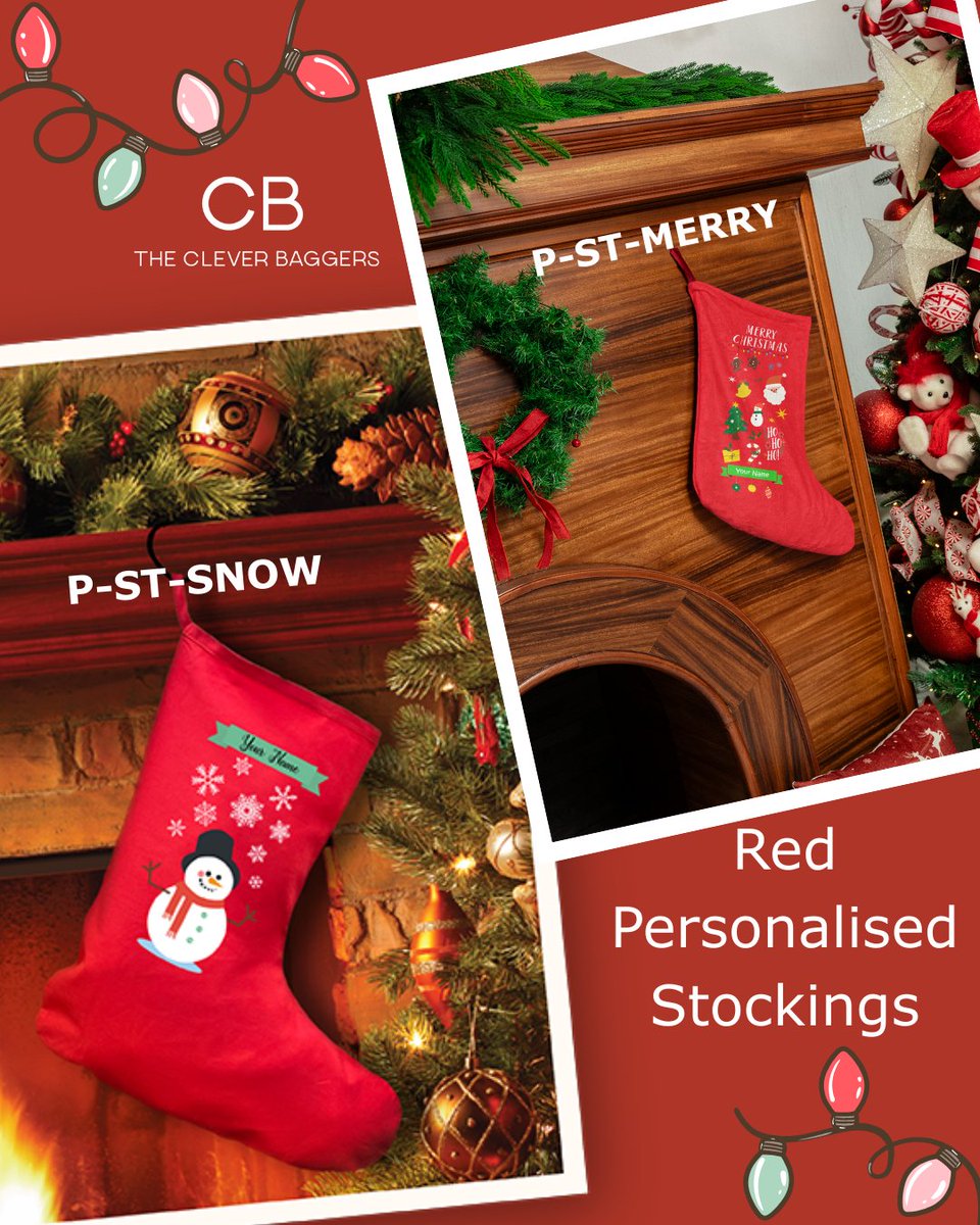 Give your gifts a personal touch 🎁
Our printed personalised stockings &amp; Santa sacks are ready to make your Christmas morning extra special. Names, designs, even your own artwork — printed just for you! 
 👉Order now to get them in time for #Christmas2025 
thecleverbaggers.co.uk/christmas/pers…