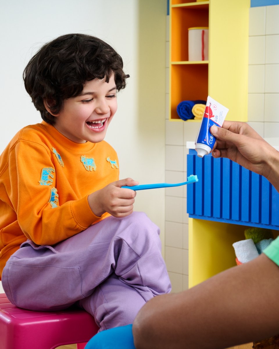 Little brushes for little smiles 👶 Our Baby and Kids toothbrushes are gentle, colourful, and perfectly sized for growing teeth. Start them young for healthy brushing habits, and a lifetime of happy smiles!