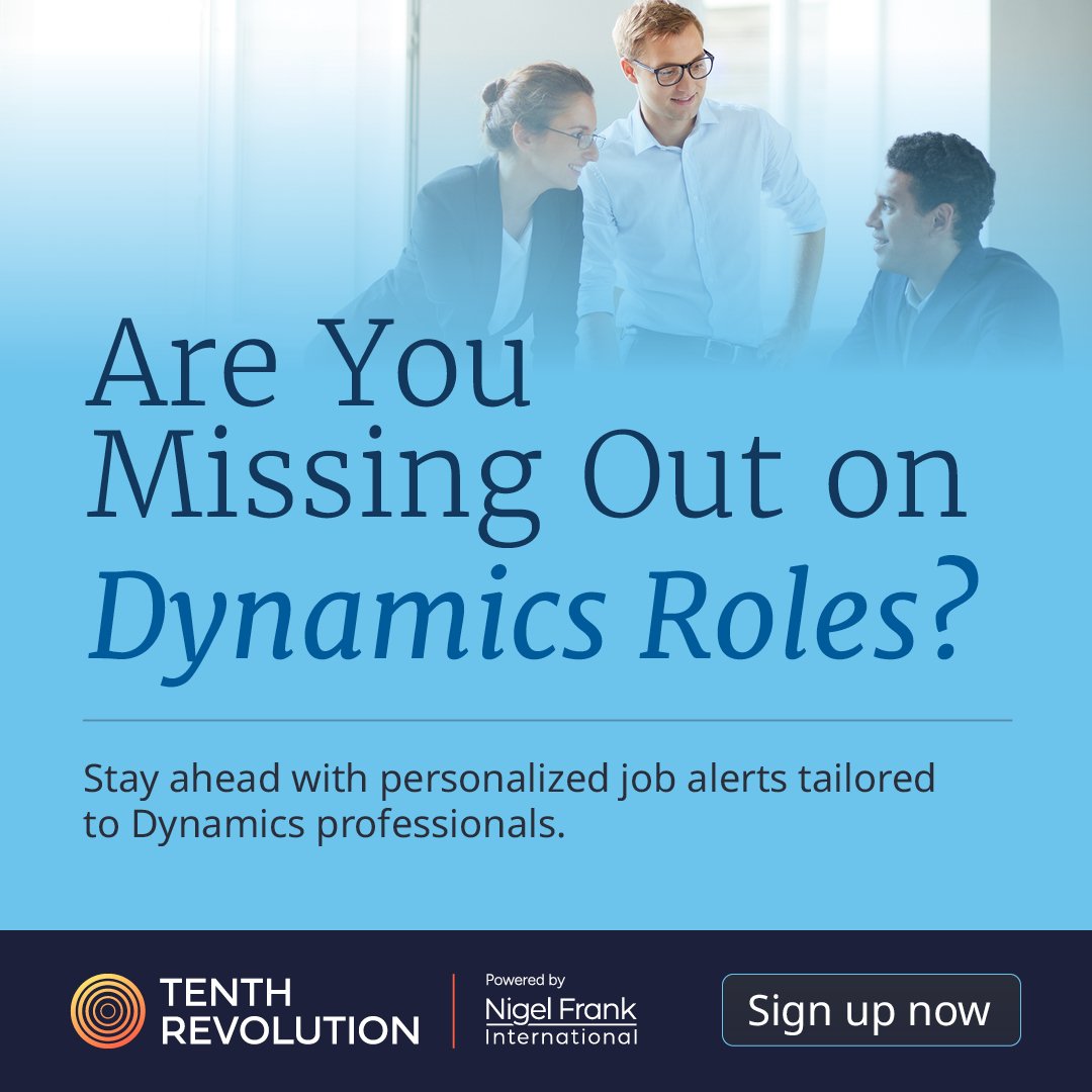 NigelFrank's tweet image. The best Dynamics roles don’t wait. Get tailored Microsoft Dynamics jobs sent to your inbox. Set alerts in minutes and be first to apply 🚀 

Your next move starts here: eu1.hubs.ly/H0q4wRd0

#DynamicsJobs #D365Careers #NigelFrank