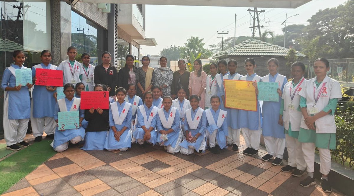 MayaNursing's tweet photo. AIDS Awareness Campaign Rocks Maya Hospital
Our college students took the stage at Maya Hospital, delivering powerful skits and speeches on AIDS awareness. The event was a huge success, spreading awareness and breaking stereotypes about AIDS.
#AIDSAwareness  #collegestudents https://t.co/rvguPLp5eQ