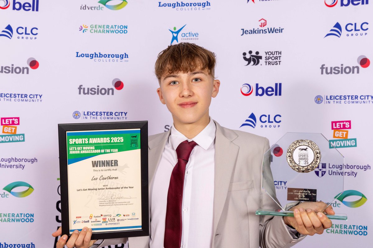 CharnwoodBC's tweet image. 🏆Last night, the borough's sporting stars were crowned at this year's Charnwood Sports Awards.

👏Congratulations to all our winners and runners-up!

To find out more, visit👇

charnwood.gov.uk/news/2025/12/0…