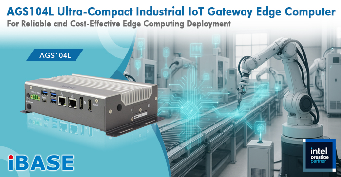 IBASE_Tech's tweet image. IBASE announces the AGS104L, an ultra-compact fanless IoT gateway edge computer designed to deliver reliable performance for industrial automation and distributed edge applications. 
ibase.com.tw/en/news/catego…

#IoTGateway #EdgeComputer #EmbeddedSystem #FanlessSystem #EdgeComputing