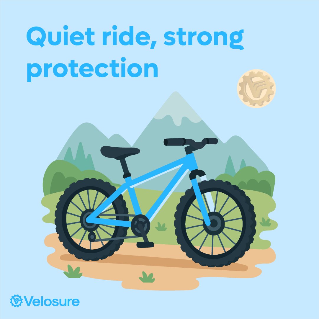 Quiet ride, strong protection. Whether it’s a spin in the park or a longer trip, you’re protected. Enjoy the route. 

loom.ly/q8LpqfU