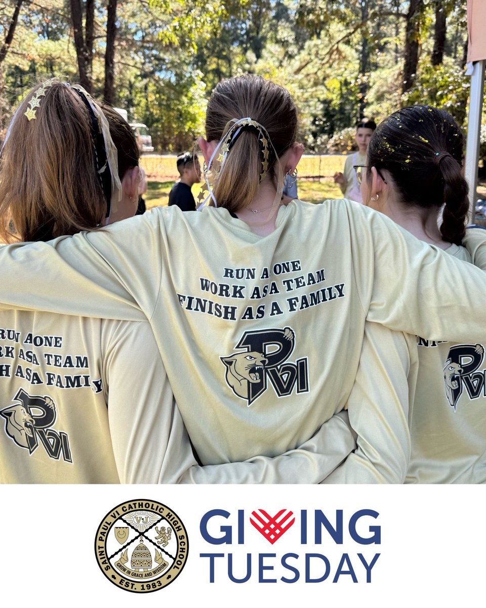 Today’s the day! 🙌 Giving Tuesday is here, and together we can make a lasting difference for PVI students. Every gift—no matter the size—supports our greatest needs, such as tuition assistance &amp; experiences that shape bright, faith-filled futures: paulvi.net/give