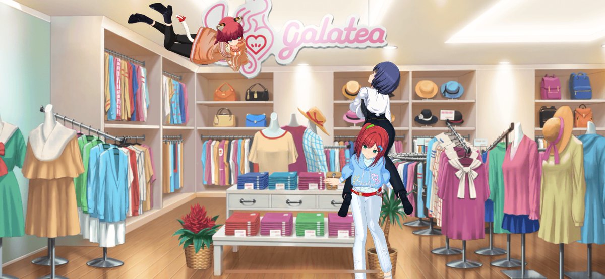 お、降りてきなさーい
お店の人に怒られちゃうでしょー...

こにゃり「声が震えてるにゃ」