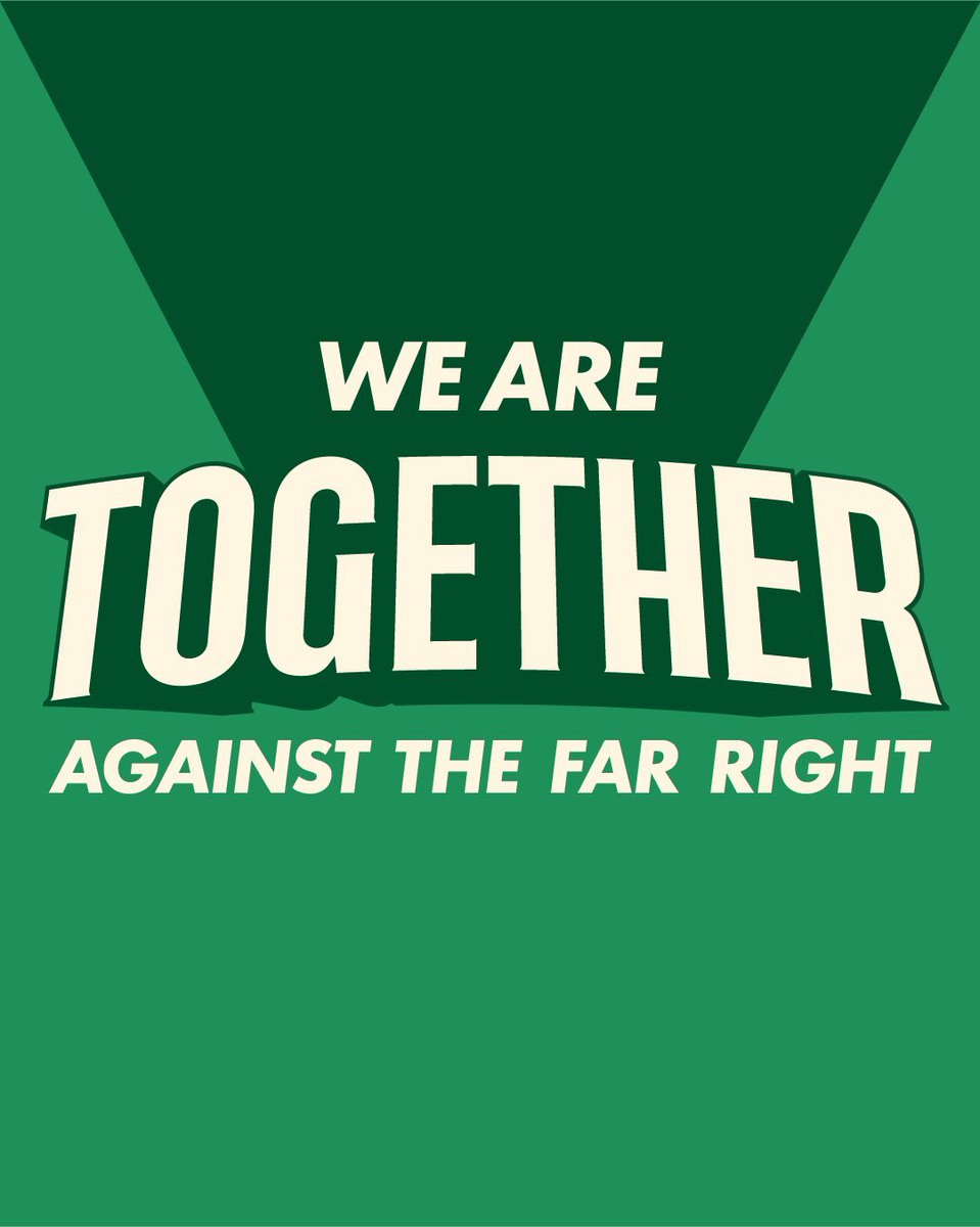 jeremycorbyn's tweet photo. Proud to support the @UKTogetherAll campaign.

Hope is always more powerful than hatred! 

Let’s stand together against the far right and build an inclusive society for all. Join us at https://t.co/MoVlOMwv1G. https://t.co/plob4MYW9U