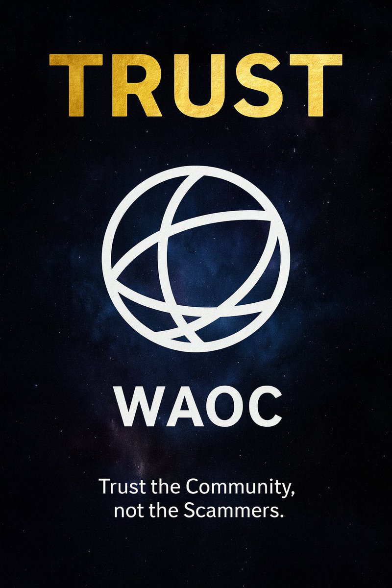 WAOConnectOne's tweet image. 🔥 Airdrop for Real Believers Only 🔥

Crypto lately be like:
“Scammers everywhere… but somehow they all DM me first 🧐😂”

In WAOC, we don’t chase fake KOLs.
We trust community &amp;gt; clowns.
If you believe in unity, energy, and real connection — welcome home.

💫 20000 WAOC Airdrop…