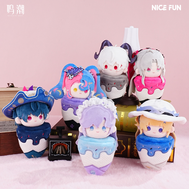 Wuthering Waves x NICEFUN Ice Cream Series Plush Keychain