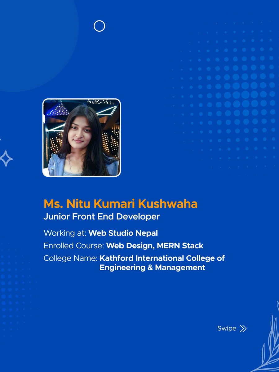 broadwayinfosys's tweet image. #Placement
&quot;A warm and heartly congratulations on your well-deserved success! We wish you continued growth and good luck in your future IT endeavors.&quot;  
Discover more inspiring success stories here: buff.ly/3vyO68B

#SuccessGallery #BroadwayInfosys #Placement #Internship