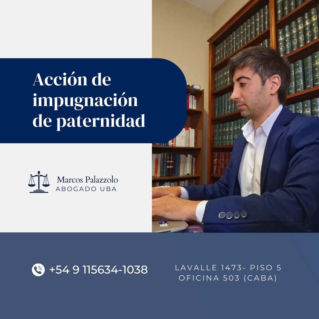 marcalpalazzolo's tweet image. ACCIÓN DE IMPUGNACIÓN DE PATERNIDAD 

Cualquier consulta 👇

Contacto:

☎️ 1156341038
💼 Lavalle 1473, piso 5, oficina 503
📩 marcospalazzoloyasociados@gmail.com

#paternidad #impugnaciodepaternidad