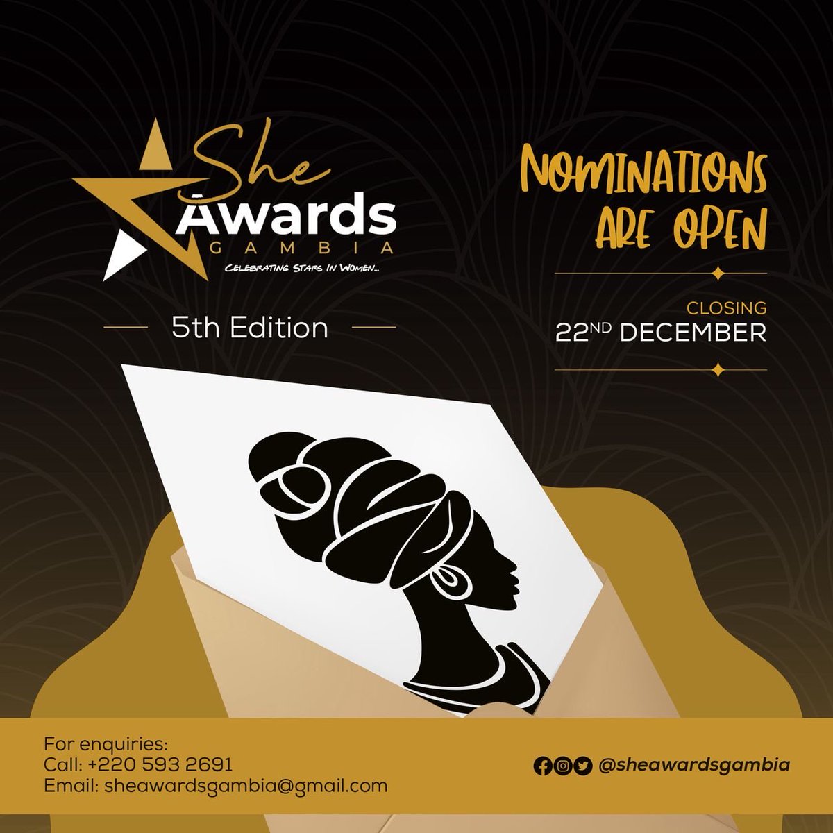 She Awards Gambia tweet media