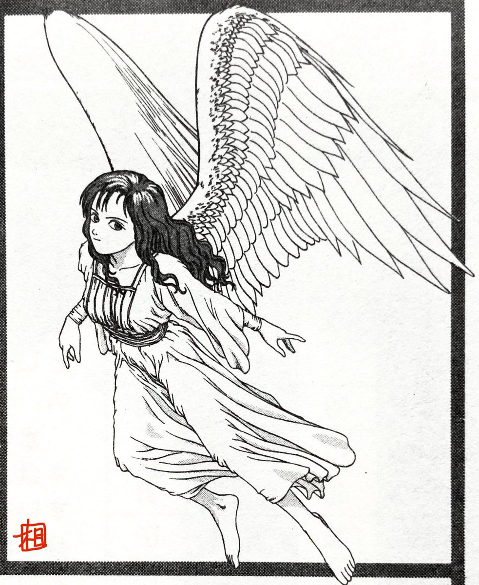 真・女神転生TRPG用に描いた悪魔「エンジェル」です。
初期のコンシューマの女神転生とデザイン的には、同じ様にしています。

#真・女神転生TRPG
#メガテン
#悪魔
#人外
#エンジェル