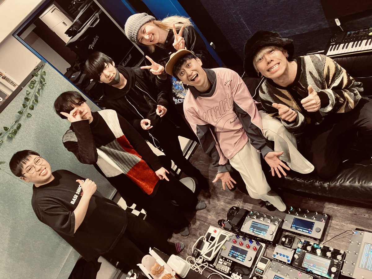 mujinasow's tweet image. 今日は下北のSTUDIO K5でQuad Cortexキャプチャー会してきましタ🦖

同じ機材なのに個性でまくりでした！
音作り奥深過ぎて本当に楽しかったわあああ

#neuraldsp
#quadcortex