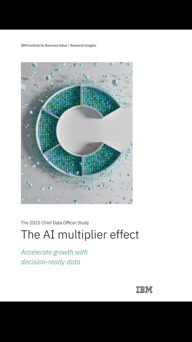 revexpoconsul1's tweet image. The AI Multiplier Effect: Powering a New Era of Decision-Ready Growth via @IBMResearch

ibm.com/thought-leader…

#AIMultiplier #DecisionReadyData #DataStrategy #EnterpriseAI #AILeadership #DigitalTransformation #CDOStudy