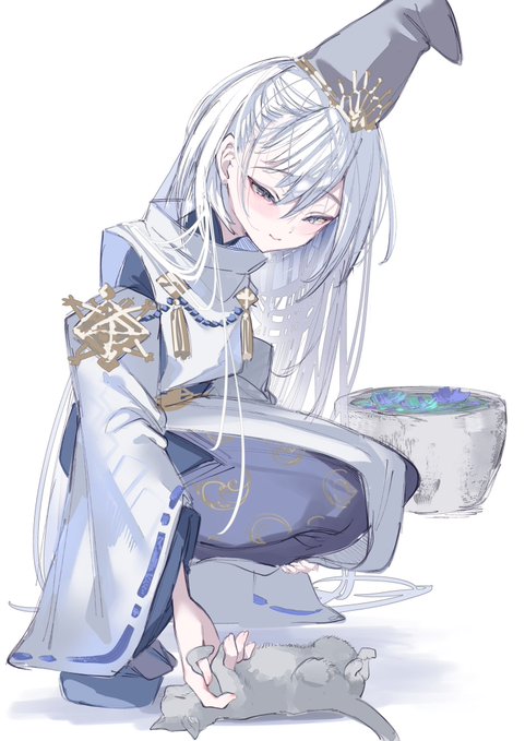 クオン様と猫ちゃん 