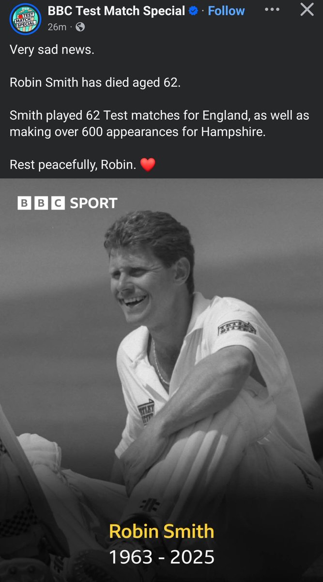 Loved watching him play break in the day. RIP fella.