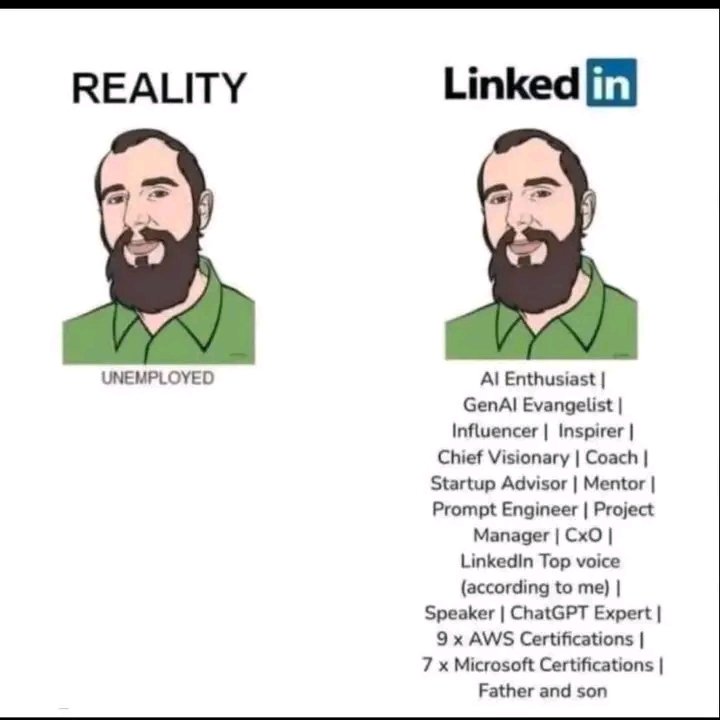 arsitrader's tweet image. LinkedIn with the vibes.

 #codingmemes #memes #humor #Programming #coding