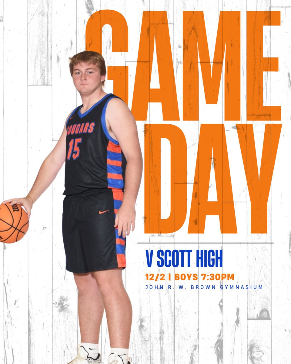 gameday gameday gameday

🏀 v. Scott High
📍John R. W. Brown Gymnasium
⏱️ JV Girls 4:30 | Varsity Girls 6 | Varsity Boys 7:30 
🔹 CCHS Dance Performance
🔸 LMS Cheer Performance 
🔹 Recognizing the 2025 CCHS Cross Country Team
📸 Scott Powell Photography
