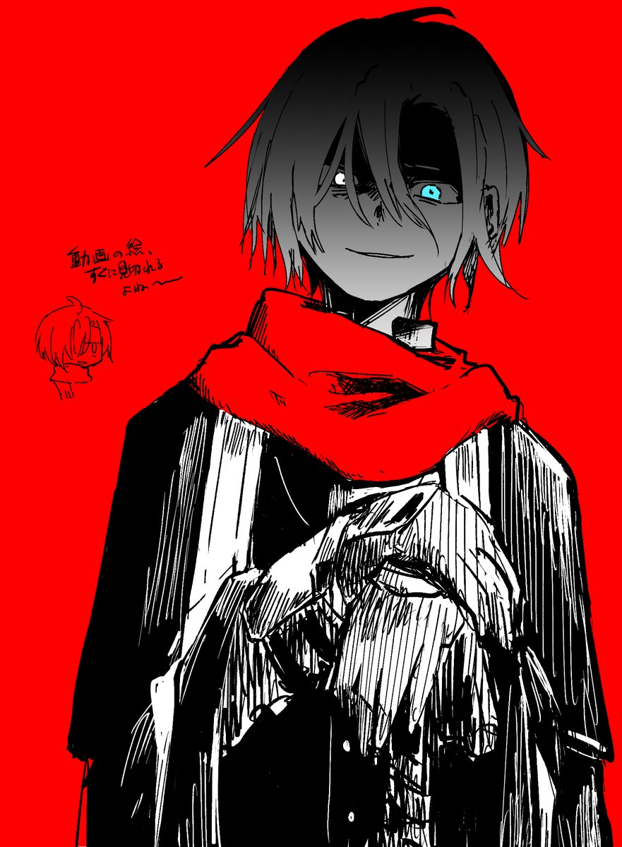 先日の動画の絵　の全体