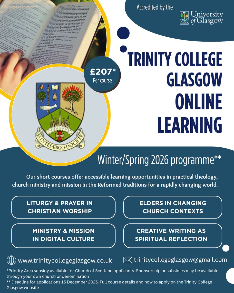 Trinity College Glasgow tweet media