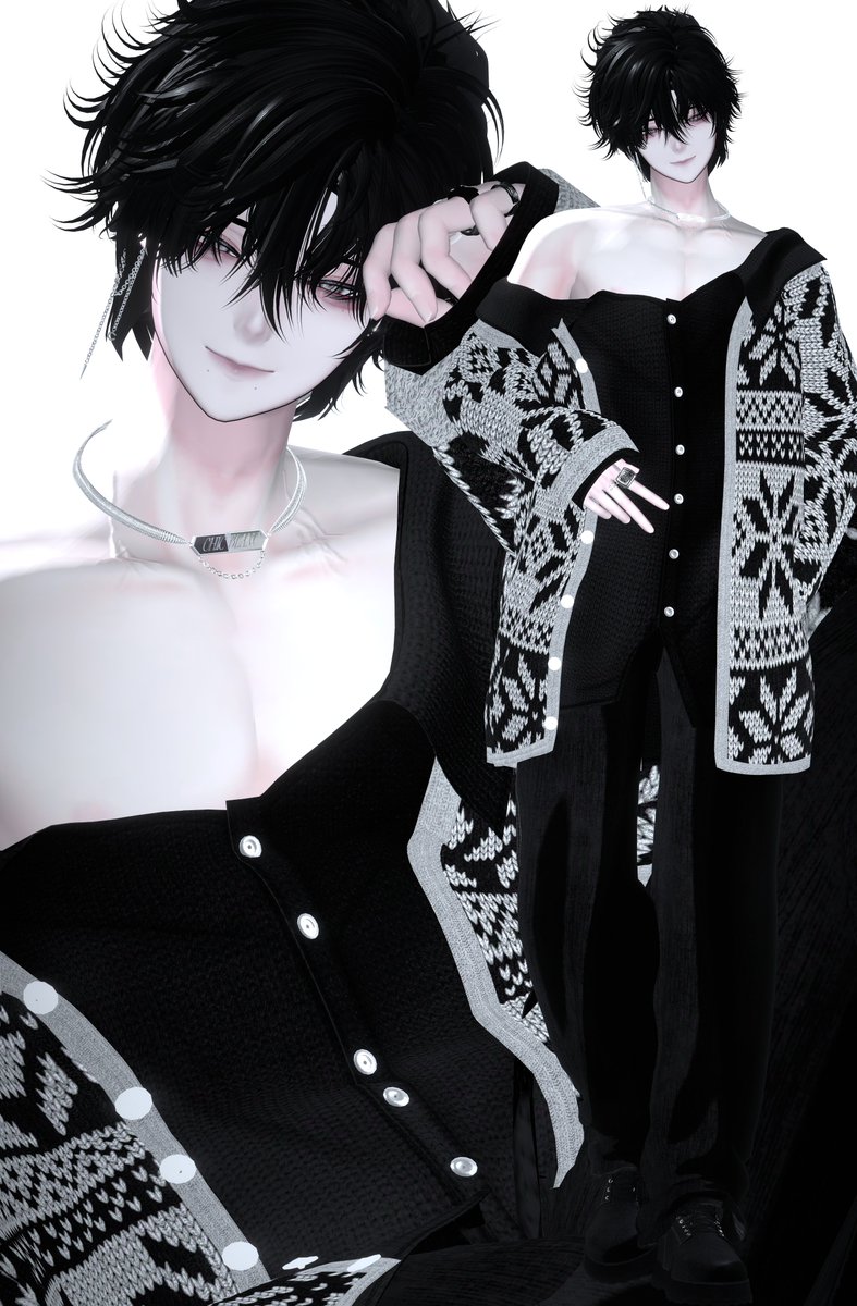 斑霞対応のモデルさせて頂きました
#Chic_Blanc
#hanka3d