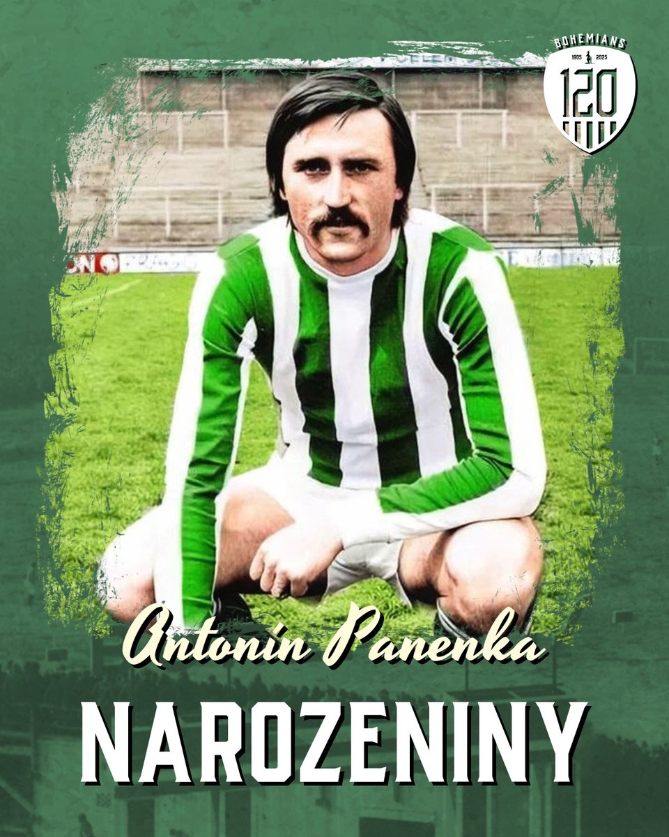 bohemians1905's tweet photo. Legendární Antonín Panenka dnes slaví 77. narozeniny 🥳

Našemu prezidentovi přejeme všechno nejlepší a pevné zdraví 💚 https://t.co/S3AFFDfrgB