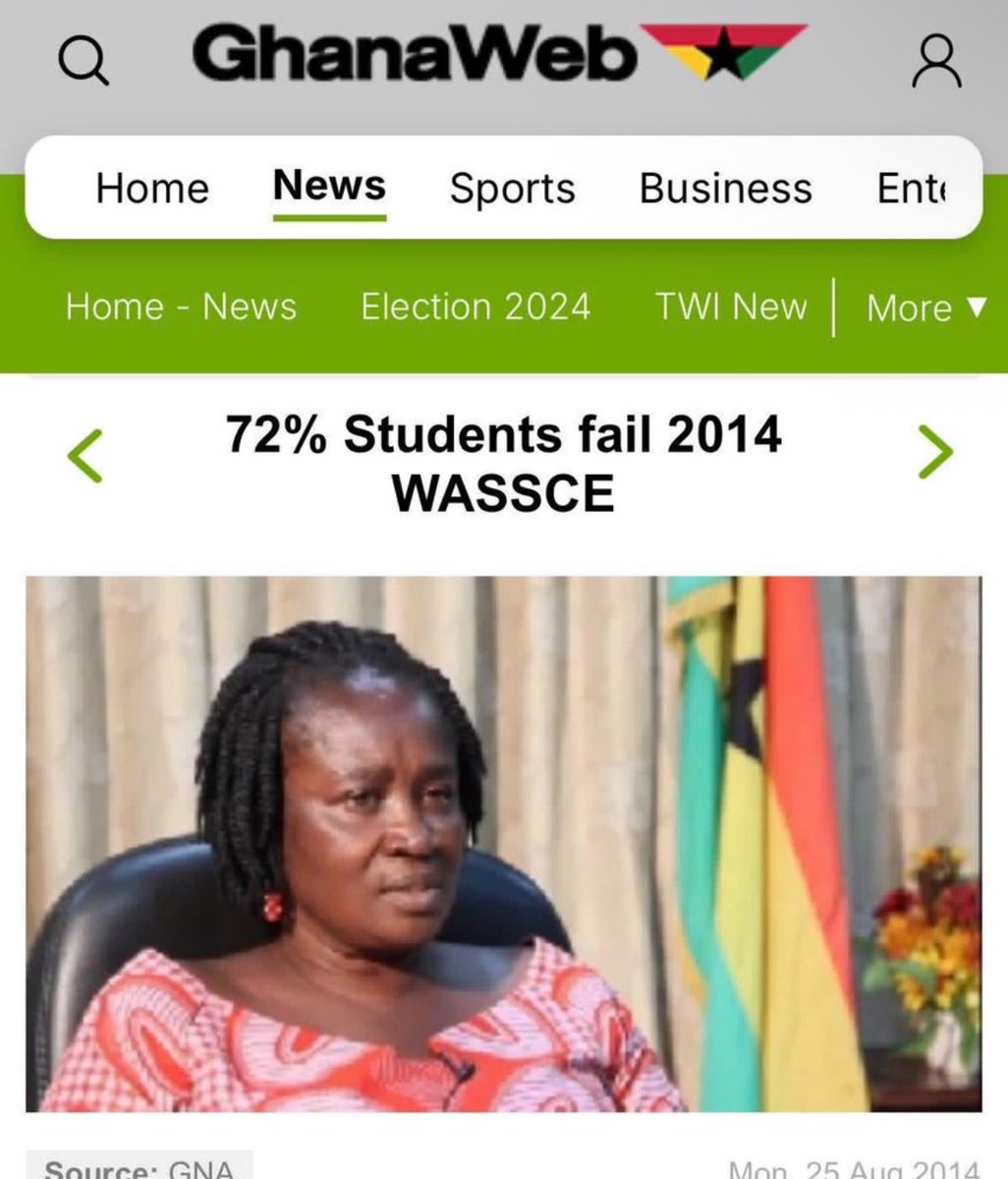 It is the will of the ndc political party not to invest into education because if the ordinary Ghanaian becomes learned, he/she won't fall to their propaganda style of politics. Repeating what happened in 2014 in 2025 shows clearly