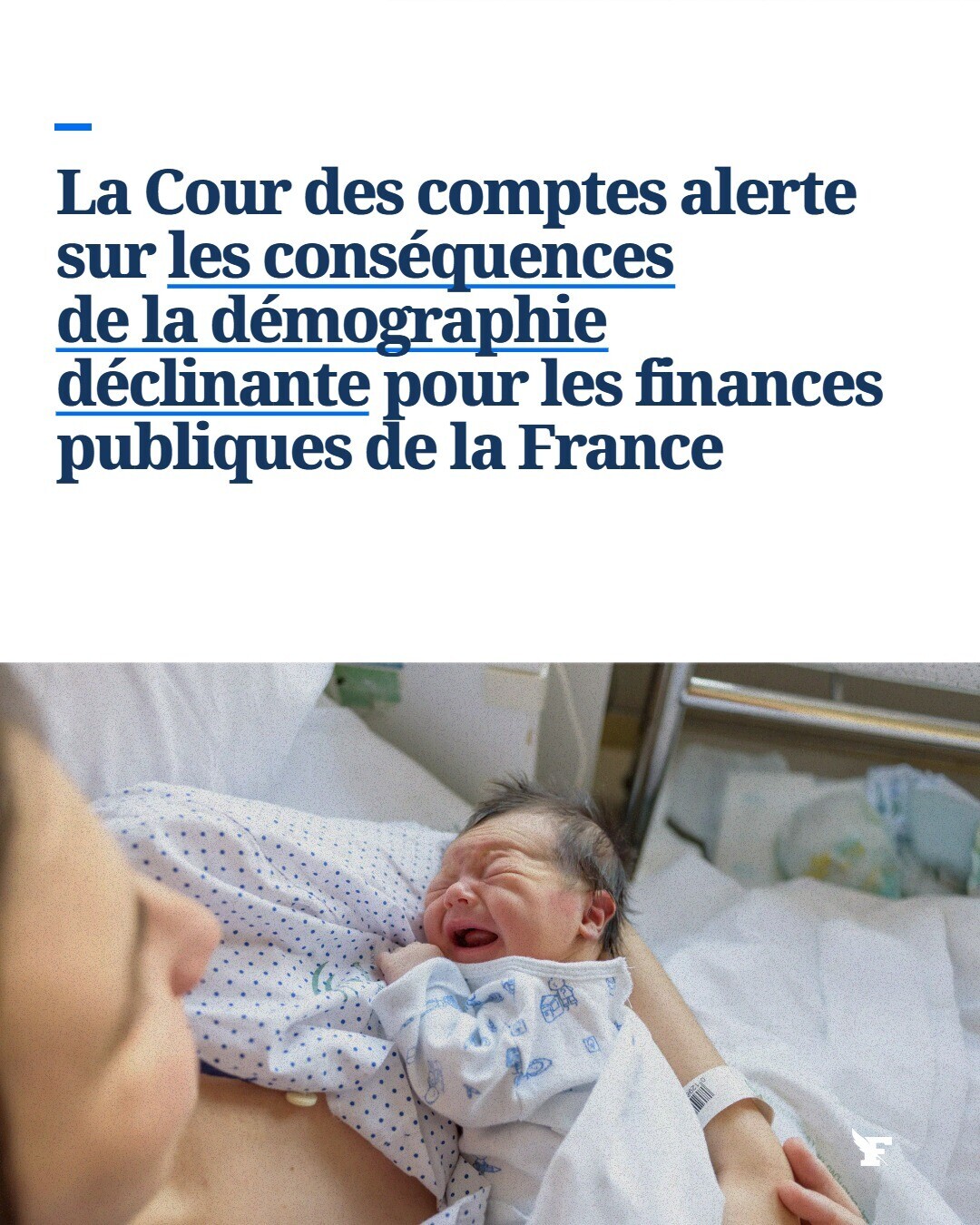 La Cour des comptes met en garde contre les effets budgétaires du vieillissement de la population et de la baisse de la natalité. Elle appelle à travailler plus. →