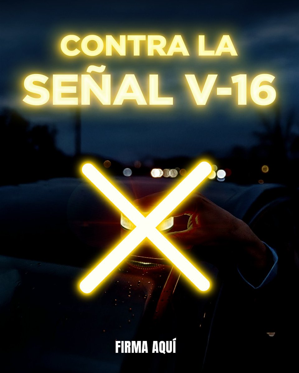 🔴 #ÚLTIMAHORA

¡El Gobierno ha inventado una nueva forma de multarte!

VOX ha presentado una iniciativa en el Congreso exigiendo la suspensión de la obligatoriedad de la baliza V-16 por suponer una nueva carga económica para los españoles.

🔄 Comparte nuestra campaña de firmas: