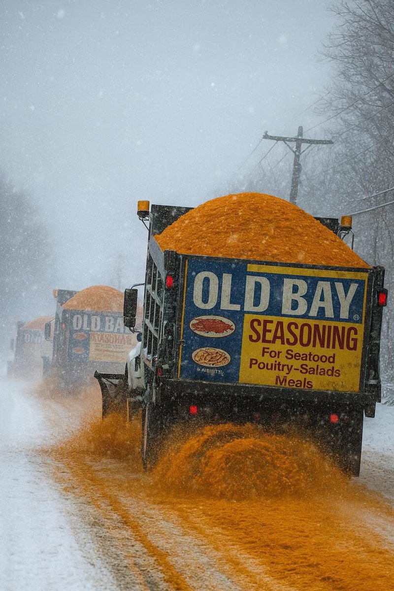 onenastycamaro's tweet photo. This new salt they are using in Maryland sure is tasty. https://t.co/HmNu75Kyig