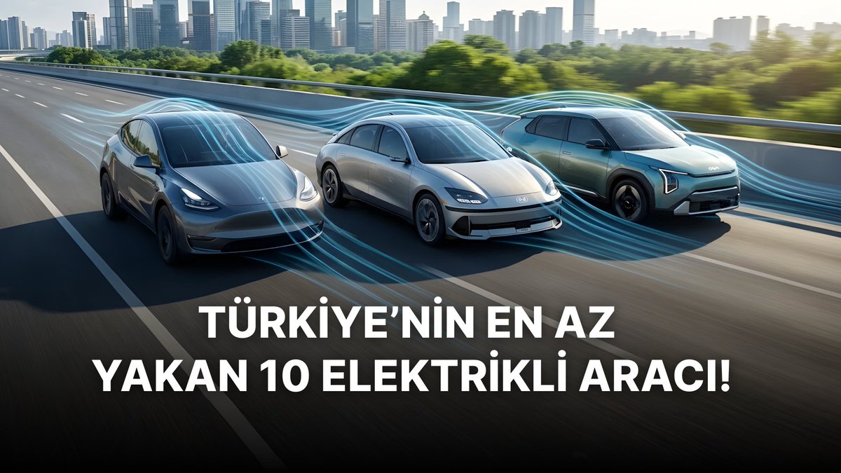 eversarj's tweet photo. Menzil Değil Verimlilik Konuşuyoruz: Türkiye’nin En Az Yakan 10 Elektrikli Aracı!

https://t.co/bNQxI8EeD5 https://t.co/VKePnrGAyf