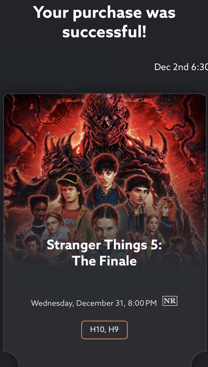 djsupintheclub's tweet image. just bought tickets to see the stranger things finale in theatres but it’s just going to be 2.5 hours of me crying and screaming and throwing up everywhere