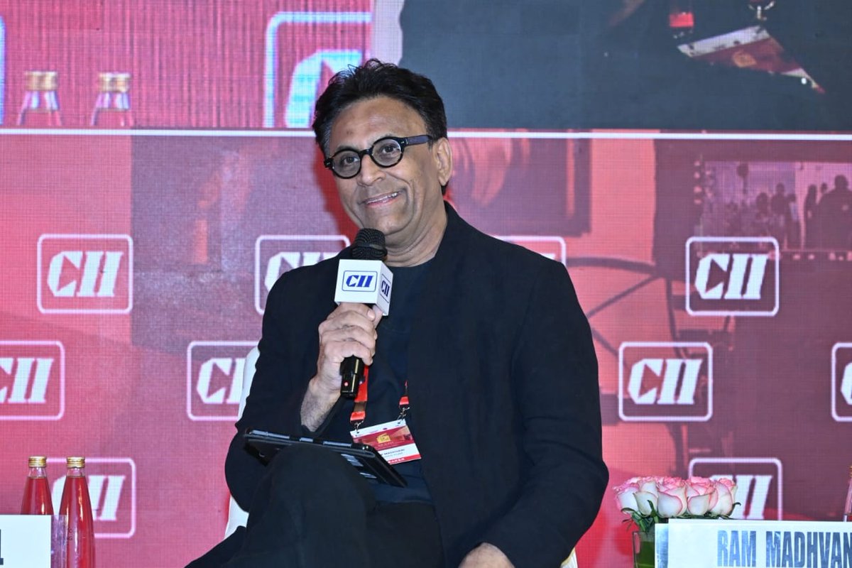 CII4MnE's tweet photo. If an AI-generated film ever wins a National Award, who accepts it? The director? The coder? The creator?
Or the idea itself? This is the question every artist must confront as AI moves from tool to collaborator.
~ @RamKMadhvani, National Award-Winning & Emmy-Nominated Filmmaker during Plenary XI: Responsible AI and the New Frontiers of Storytelling: Is there a Lakshman Rekha? at #CIIBigPictureSummit2025 @MIB_India @followcii
