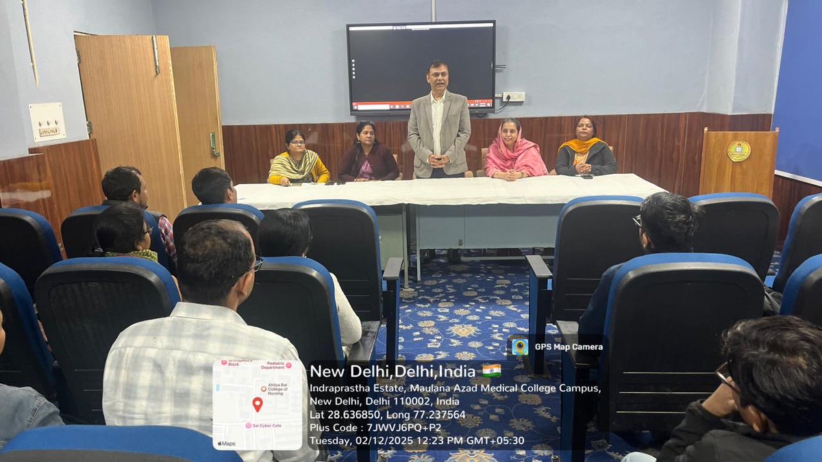 IGNOU_RCDelhi2's tweet image. Induction Meeting organised at LSC-29006P on 02-12-2025