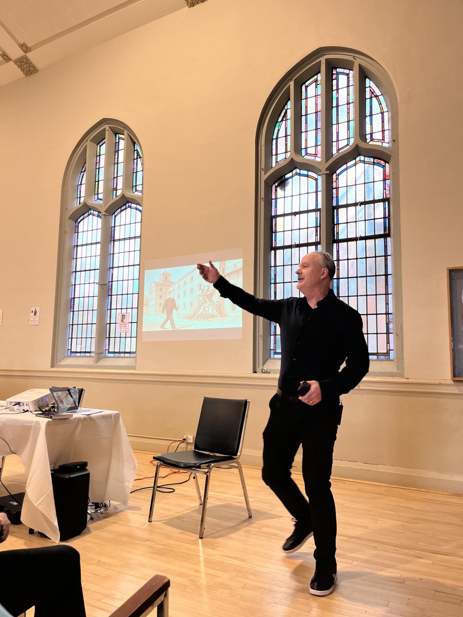 tochrishiggins's tweet image. Big thanks to @johnlorinc for introducing me to the Ward neighbourhood through his books. I shared this at the launch for "The Gaol Carpenter's Diary." Keeping @heritagetoronto alive! #gaolcarpenter  a.co/d/92IvFvd