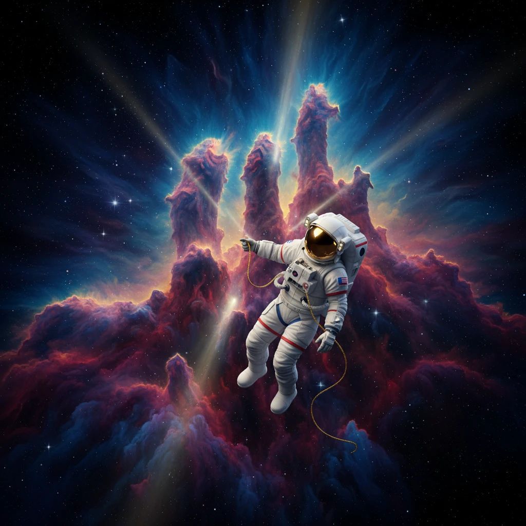Mash_Space's tweet photo. Mashlings, yesterday you went where no mashers have gone before. Monday’s daily theme sent you into orbit and the assets were absolutely out of this world!

If you are not already in the Discord, come and join us and take part in the daily theme. Each day we set a new creative challenge for fresh types of assets: You can show off your creations, get to know the community and share tips on how to generate the best results.