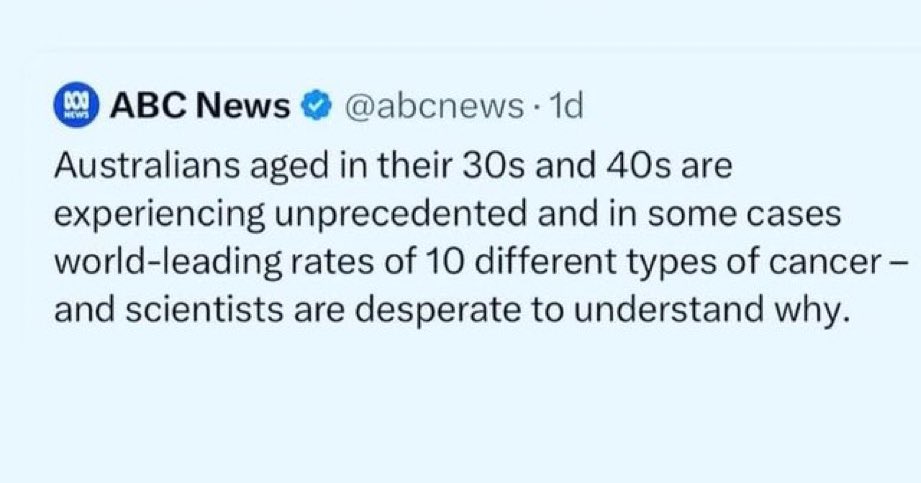 SCIENCE? There is only one cause scientists aren’t allowed to consider… guess which…