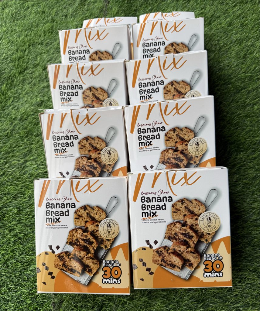 adaezennaji_'s tweet image. The cat’s finally out of the bag! 🎉🤭

I’ve been quietly working on something special for months, and I’m sooo excited to finally share my brainchild with you…  

You can now make *Luscious Chow-style banana bread* in just 30 minutes from the comfort of your kitchen, no matter…