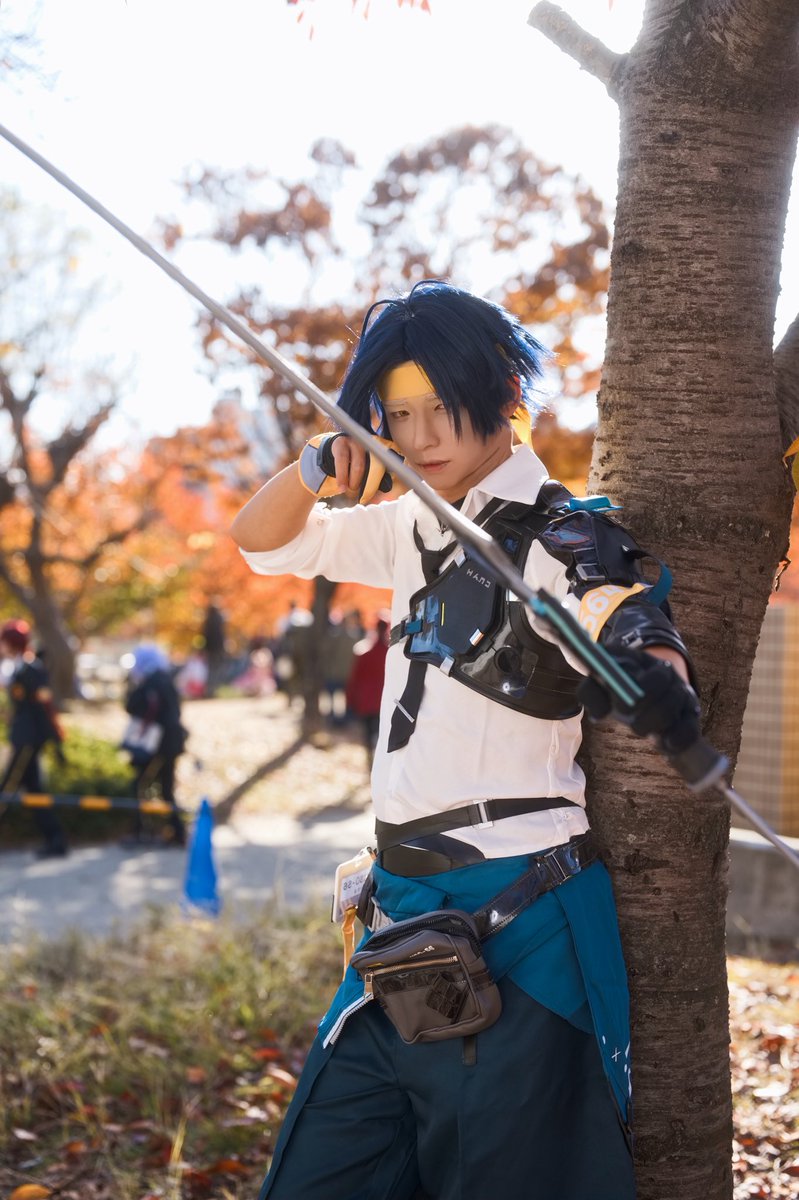 「あーあ、こんなにたくさん。いつ帰れるのやら」

cosplay⚠️ 
ゼンレスゾーンゼロ　浅羽悠真

📸→<a href="/EarlGrey0996/">Earl grey(ゆう)</a> 様
#cosplay #アコスタ関テレ