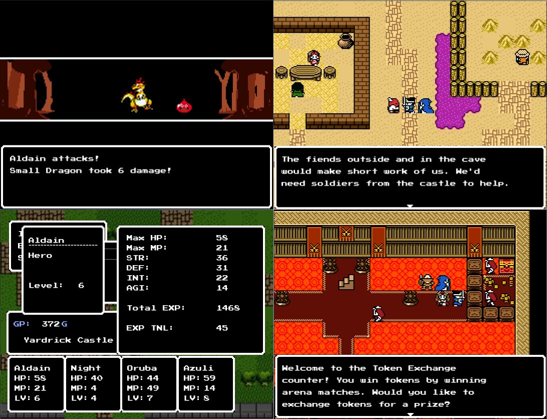 Dragon Quest: Legacy of the Lost is now preserved on the site. This older homebrew fangame, inspired by Dragon Warrior 7, features time travel, shard progression, and a new story set in Araginol.