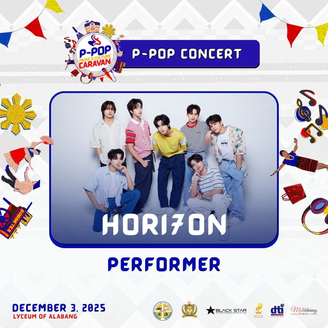 SolidH7NKyler's tweet image. [🌟] HORI7ON SCHEDULE

🗓️ DECEMBER 3 2025
📍 LYCEUM OF ALABANG

#HORI7ON #호라이즌
#HORI7ON_KYLER 
@HORI7ONofficial