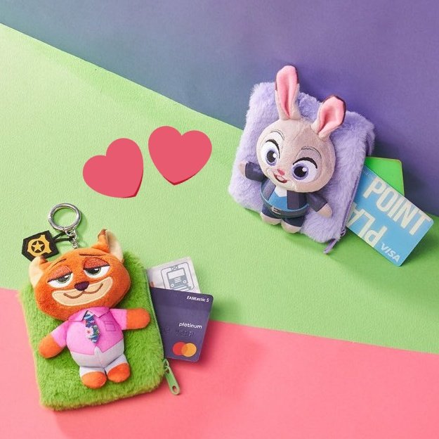 💗🐰 韓国限定 🦊💗／ ズートピア2 新作グッズ爆誕 ジュディ＆ニックの